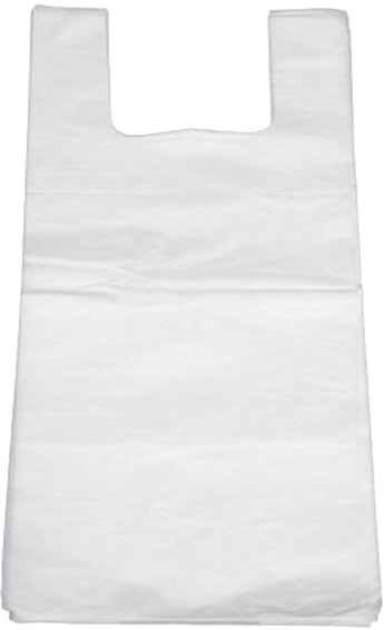 שקיות  גופיה לבן גדול כפול