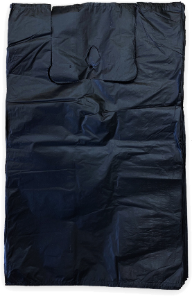 שקיות  גופיה שחור בנוני  יחידה