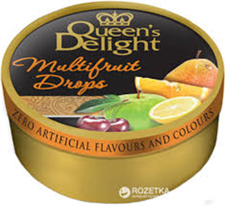 רוגלדס סוכריות בפח בטעם פירות 150 גר