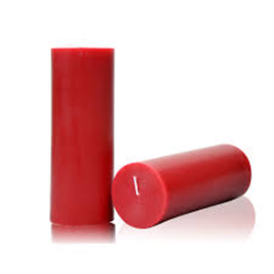 נרות שבועי אדום