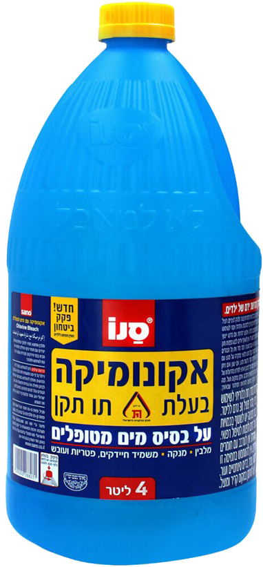 סנו כלור כחול 4 ליטר