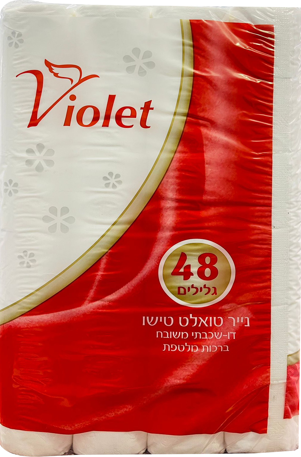 נייר טואלט חדש 48\1 ויולט  זהב