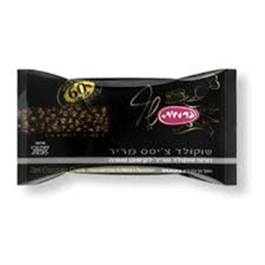 כרמית שוקולד ציפס מריר 60% 250 גר