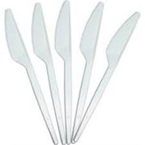 חד פעמי סכינים פלסטיק 1/100