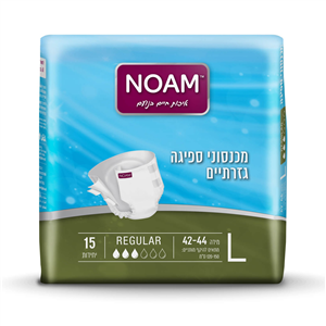 מכנסון נועם רגיל 3 נק' L 1/4