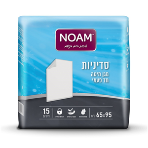 סדינית נועם  60/90 1/4