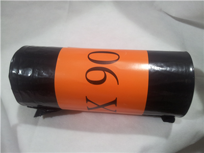 שקיות אשפה עבה שחור\כתום75/90  25יח