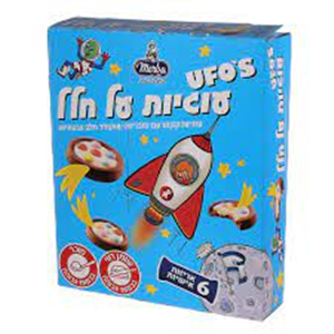 מרבה על חלל עוגיות קקאו עם סוכריות צבעוניות 140 גר