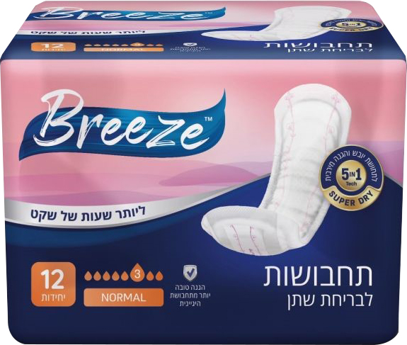 תחבושת בריז נורמל 12  יח