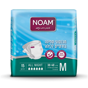 נועם מכנסון סופט אול נייט M 6 נק 1/4