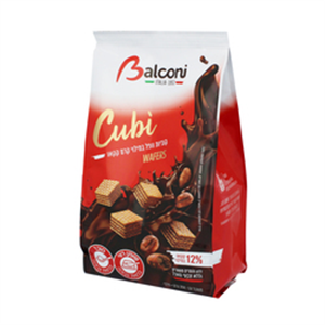 בלקוני וופל קוביות קקאו 250 גרם