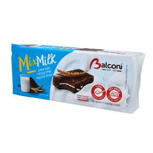 בלקוני עוגות מיקס מקס חלב 350 גרם