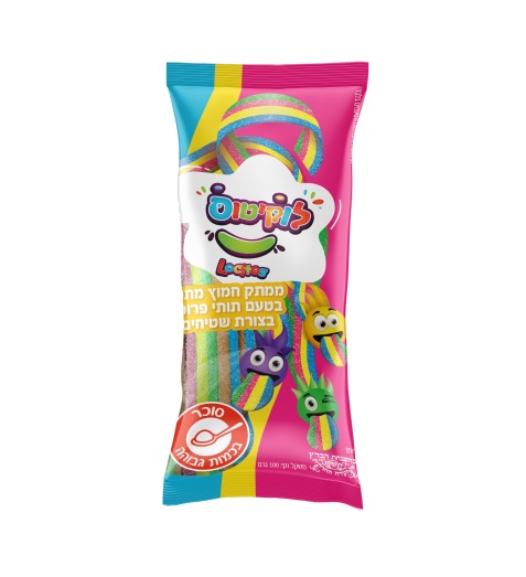 לוקיטוס שטיחים חמוצים תותי פרוטי 100 גרם