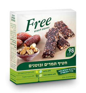 פריי חטיפי תמרים ובוטנים