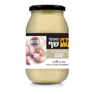 מאסטר שף ממרח מתובל שום 250 גרם