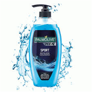 פלמוליב לגבר גל רחיצה ושמפו ספורט 750 מל