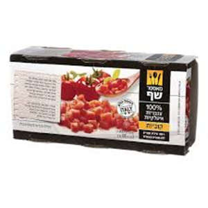 מאסטר שף עגבניות קוביות שלשות 400 גר *3