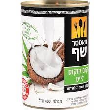 מאסטר שף קרם קוקוס לייט פחית 400 מל