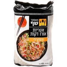 מאסטר שף איטריות אורז דקות 400 גרם