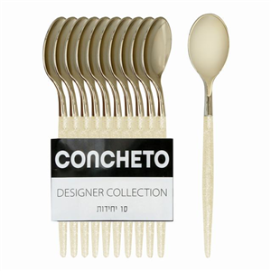 קונתשיתו כף נצנץ זהב 10 יח