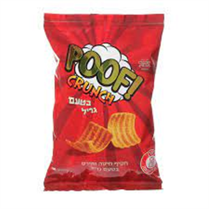 מנה פוף קראנצ בטעם גריל 60 גרם