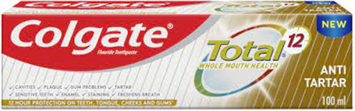 קולגייט משחת טוטל אנטי טרטר 100 מל