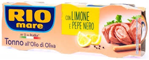 טונה בשמן זית עם לימון שלישיה קטן