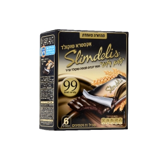 מרבה סלים  חטיף דגנים שוקלאד מריר