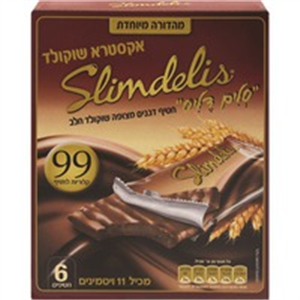 מרבה סלים חטיף דגנים מצופה שוקולד חלב