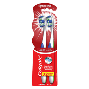 מברשת קולגייט אופטיק וייט זוג S 360