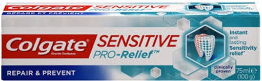 קולגייט משחת פרו ריליף ריפר אנד פריוונט 75 מל'