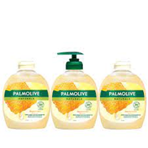 פלמוליב סבון ידיים נוזלי חלב דבש מארז שלישיה