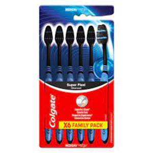 מברשת קולגייט סופט פלקס פחם ששיה